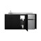 Summit 72" Wide All-In-One Kitchenette, ADA Counter Height CK72ADASINKL - alternate 16